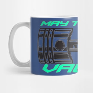 May to kiss valve, piston knock (Color 2) Mug